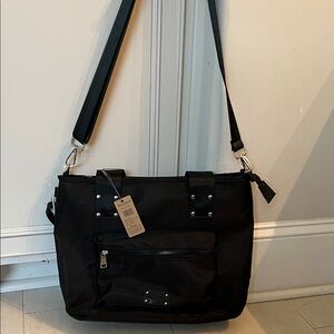 BearPaw Black Tote Bag